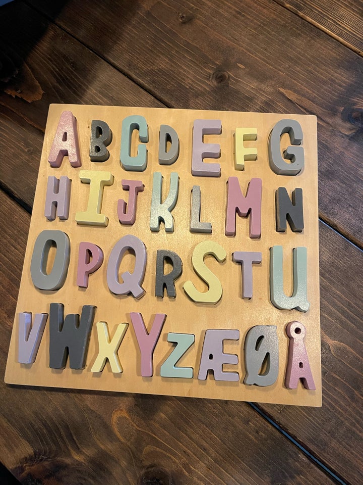 ABC puzzle, ABC puzzle, puslespil