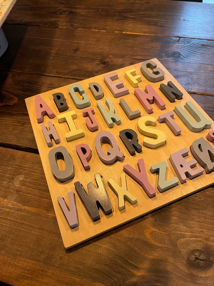 ABC puzzle, ABC puzzle, puslespil