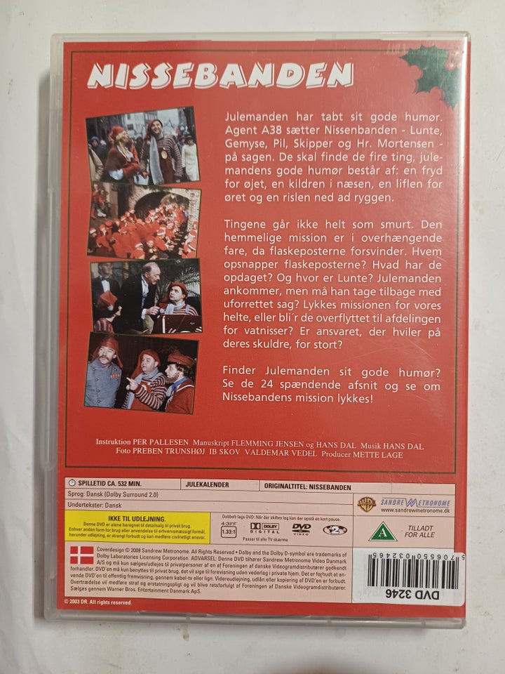 Nissebanden, DVD, familiefilm