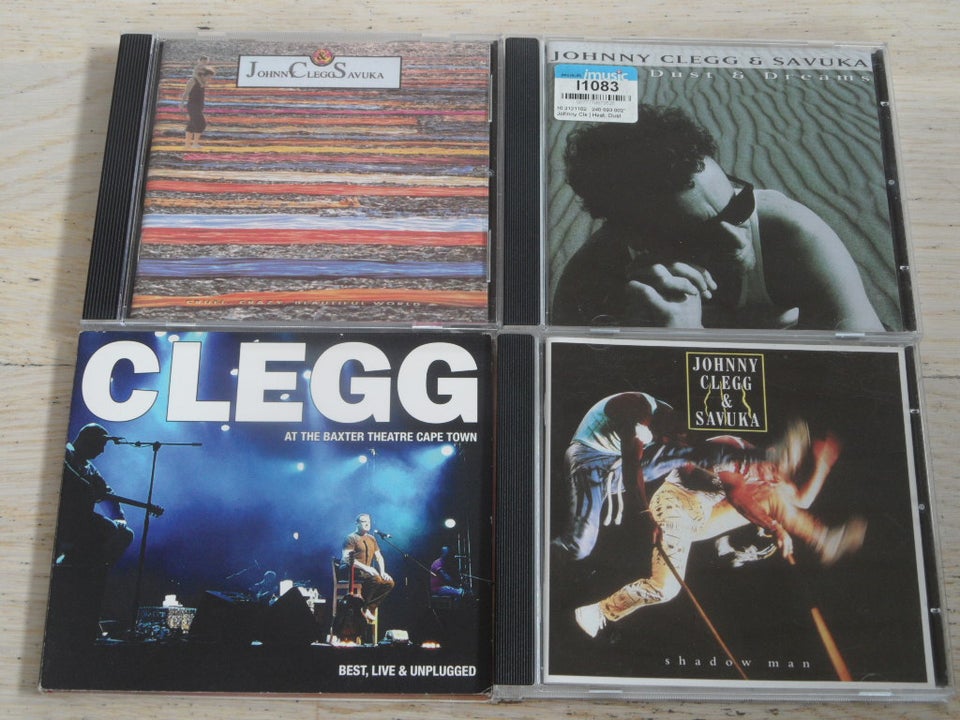 JOHNNY CLEGG  SAVUKA : 4 CD MED