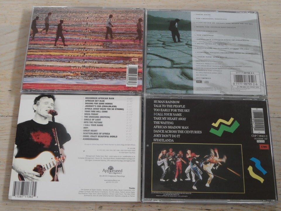 JOHNNY CLEGG  SAVUKA : 4 CD MED