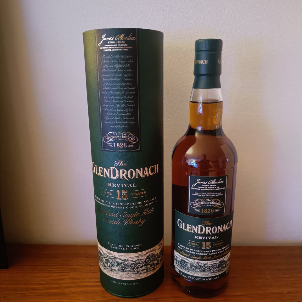 Spiritus, Glendronach 15