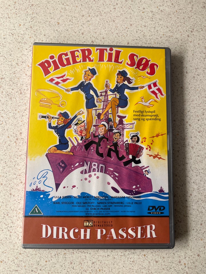 Piger til søs, DVD, komedie