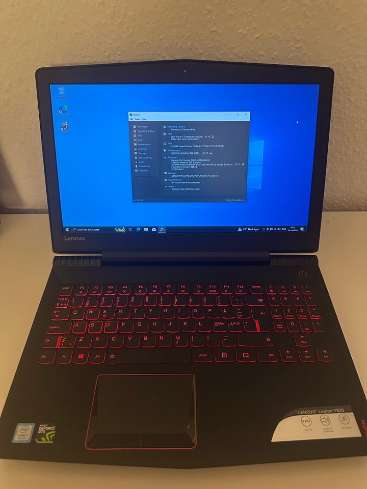 Lenovo Y520-ikbn, 2.8 GHz, 16 GB ram