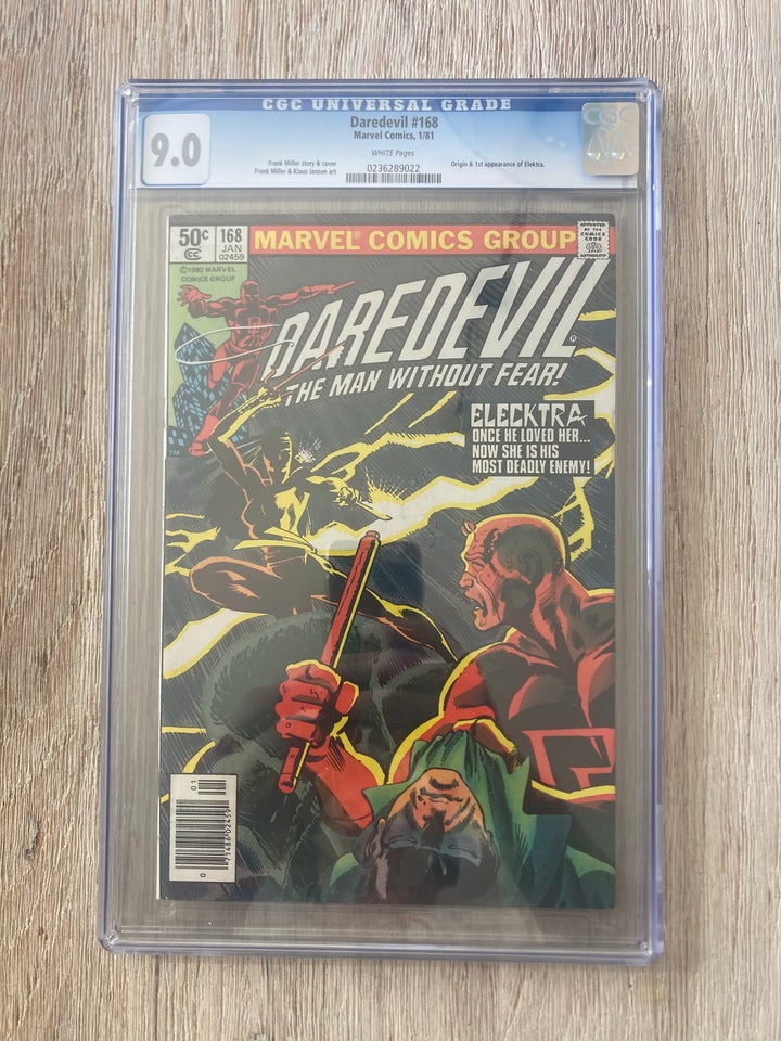 Daredevil #168 CGC 9.0, Frank