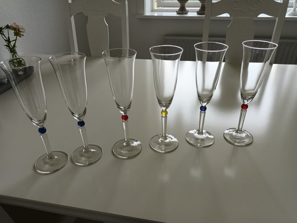 Glas Champagne glas i krystal 6