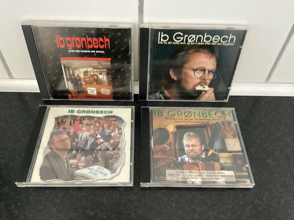 Ib Grønbech: 4 stk., pop