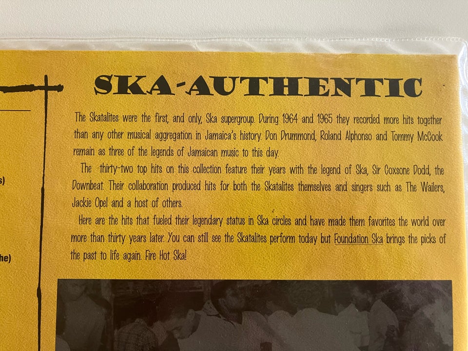 LP, The Skatalites, Ska Foundation