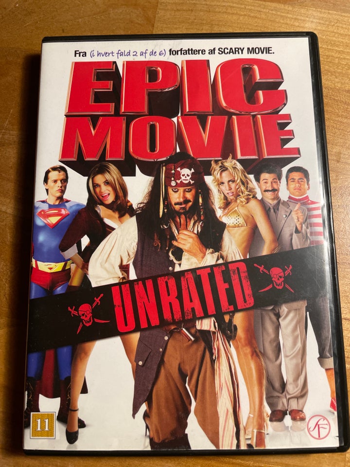 Epic Movie unrated, DVD, komedie