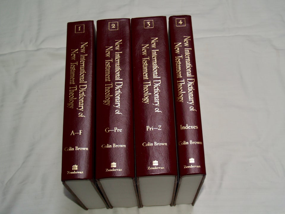 Dictionary of NT, Theology