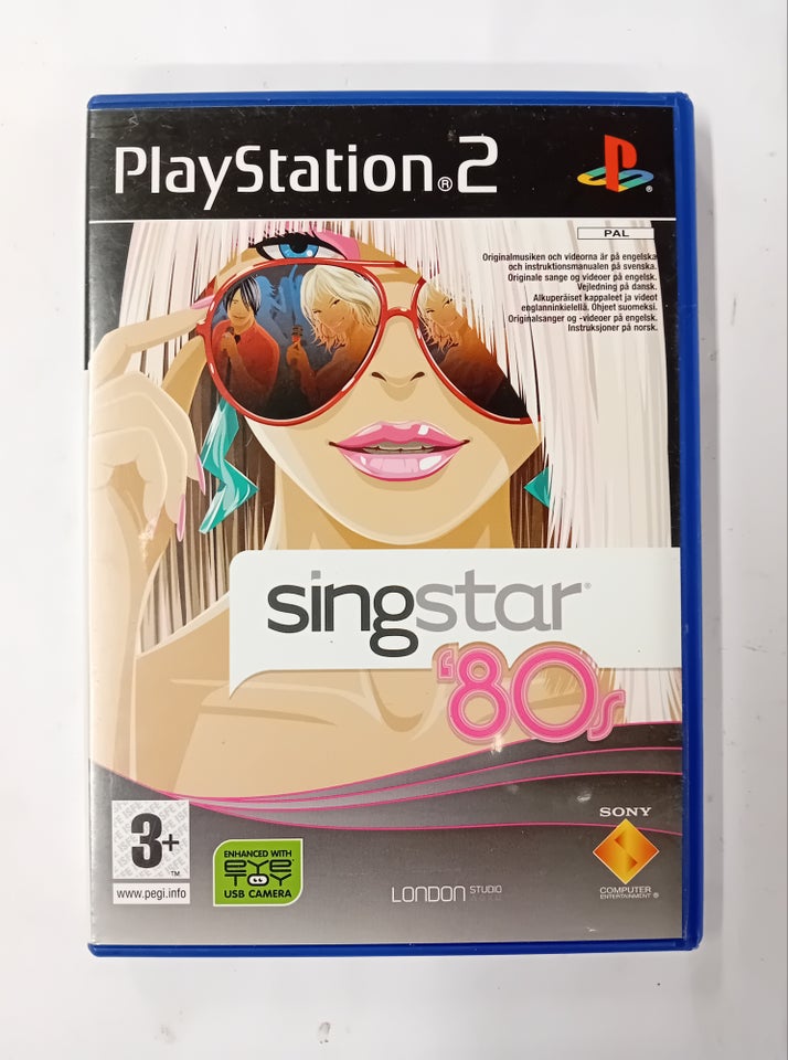 Singstar '80s PS2 anden genre