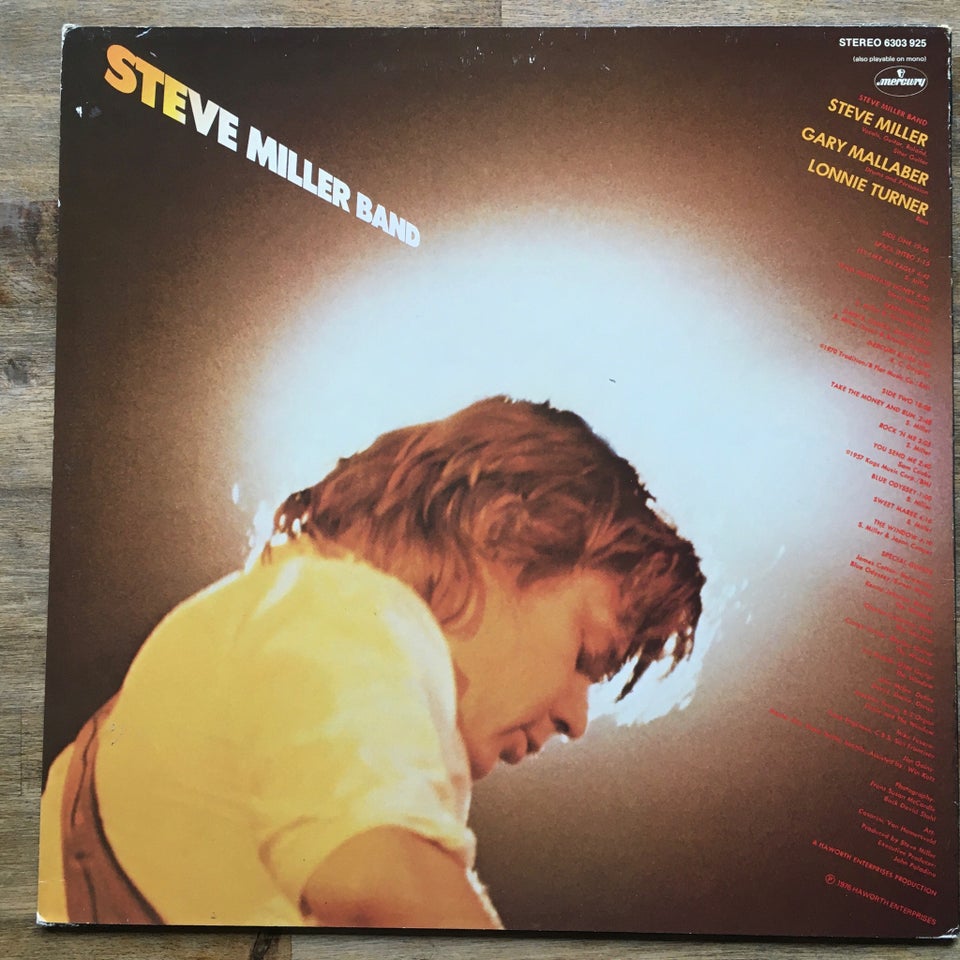 LP, Steve Miller Band, Fly Like An