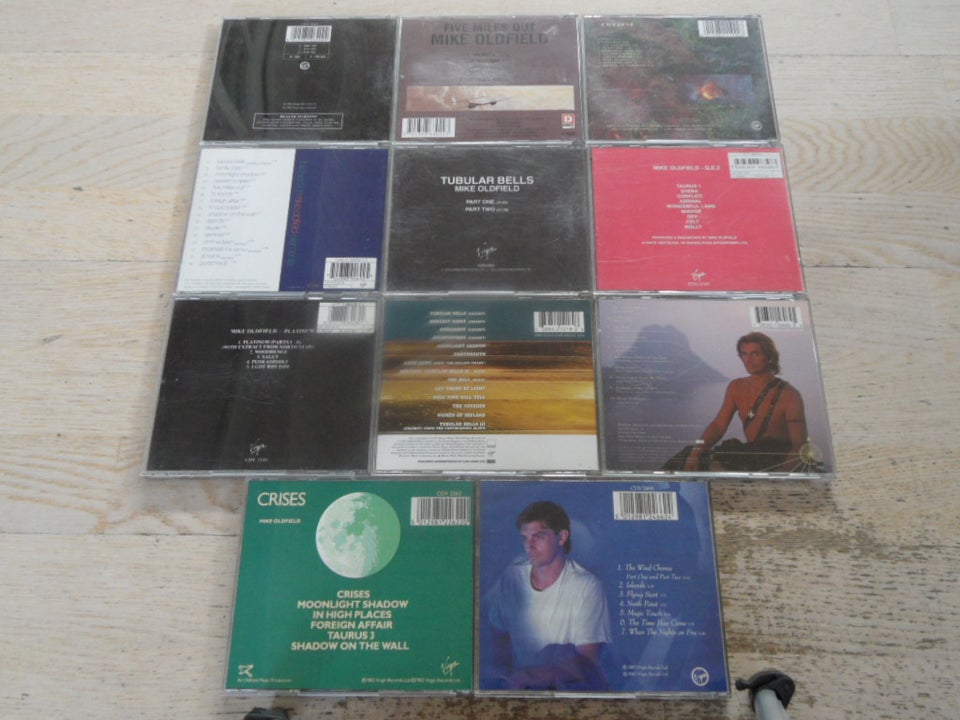 MIKE OLDFIELD: 11 CD MED MIKE