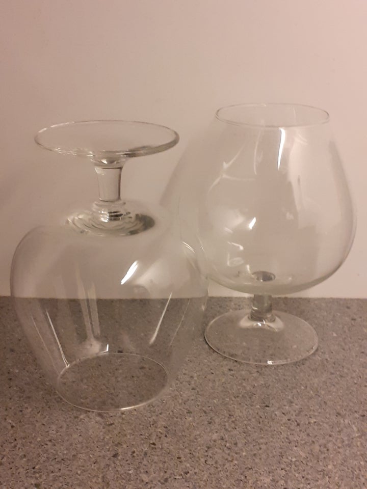 Glas 2 x cognacglas