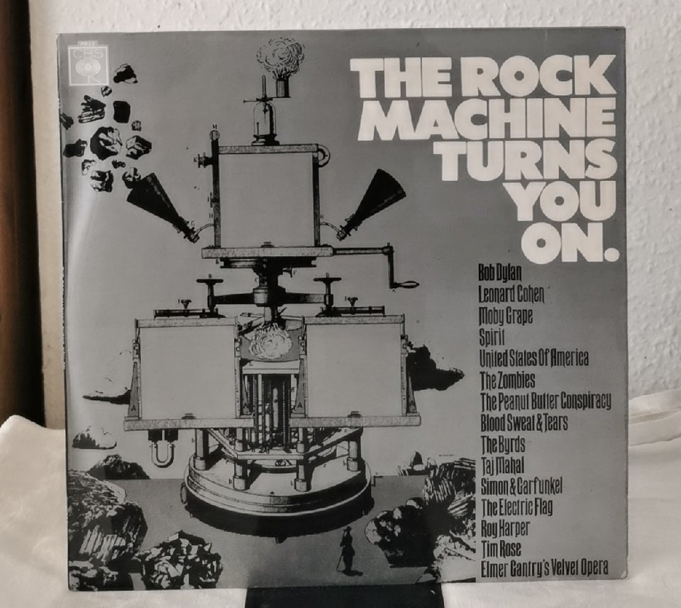 LP Various The Rock Machine Turns