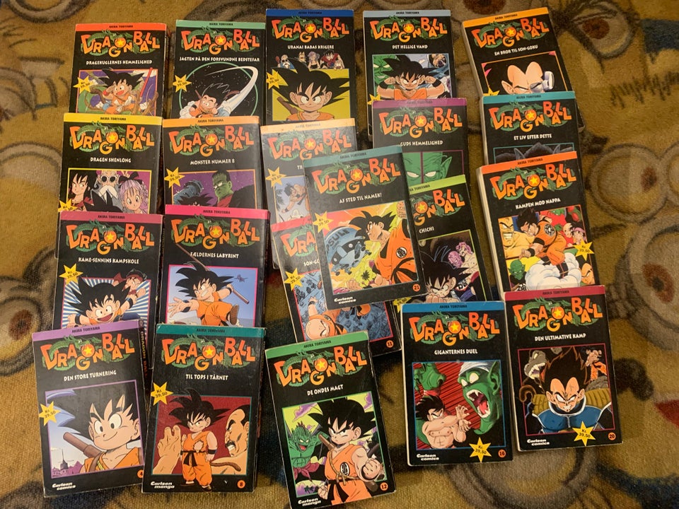 Dragon Ball komplet 1-42 dansk