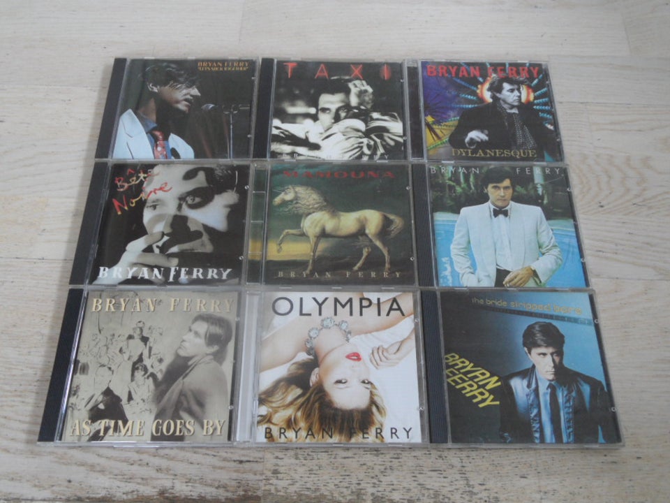 BRYAN FERRY: 9 CD MED BRIAN FERRY,