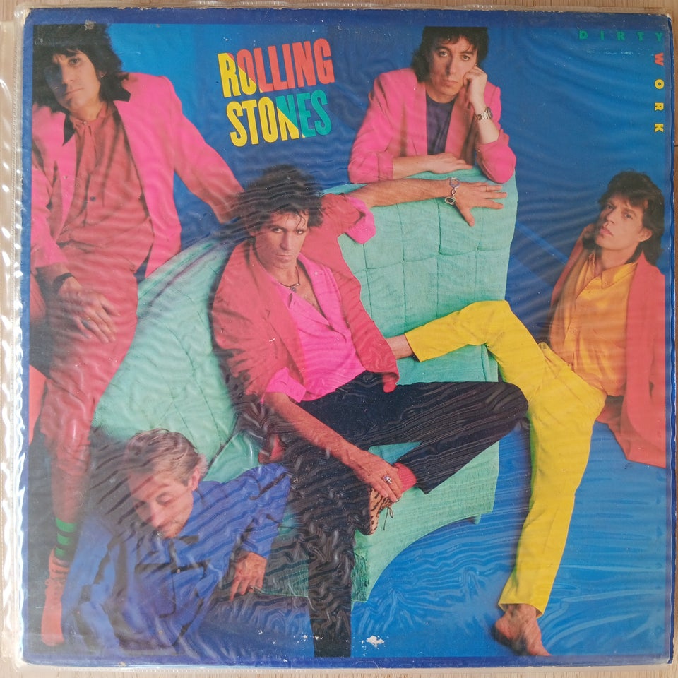 LP Rolling stones Dirty work