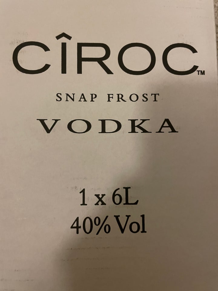 Flasker, 6L Cirocflaske samt