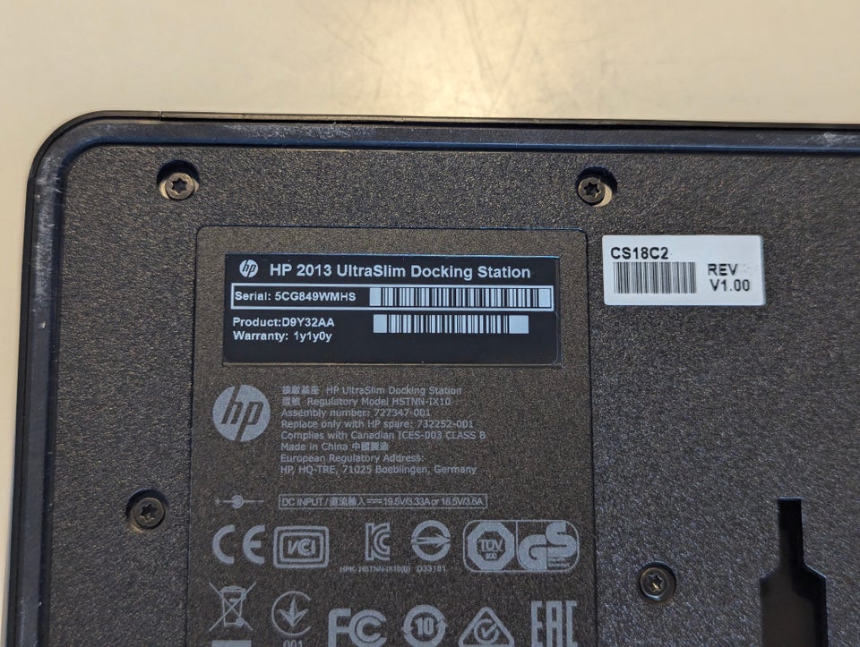 Dockingstation HP UltraSlim