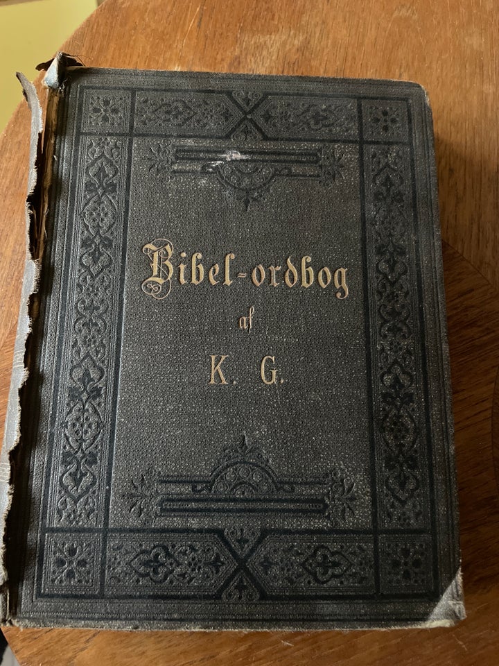 Bibel ordbog af K. G., emne: