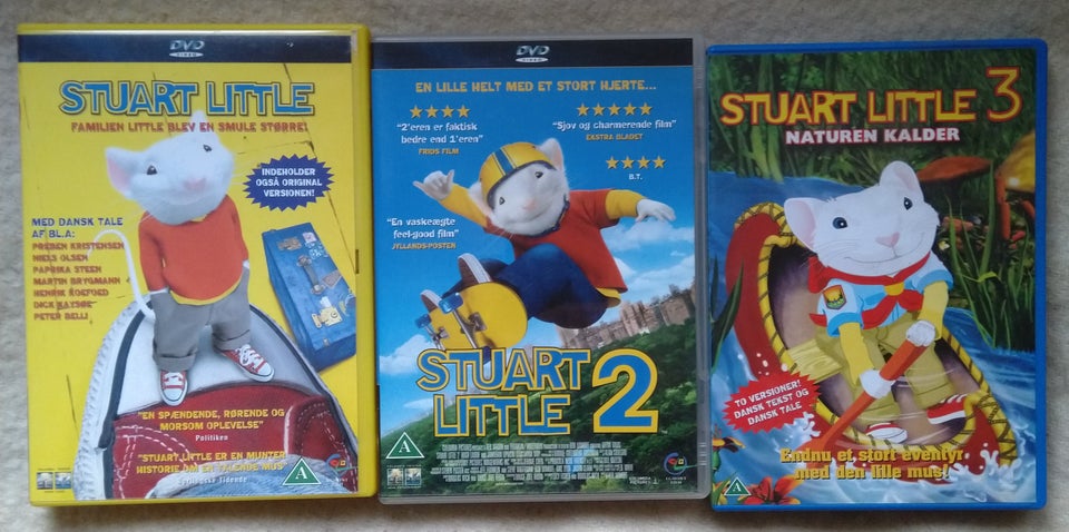 Stuart Little 1 - 2 - 3, DVD,