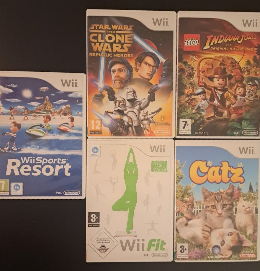 Spil til Wii, Nintendo Wii, action