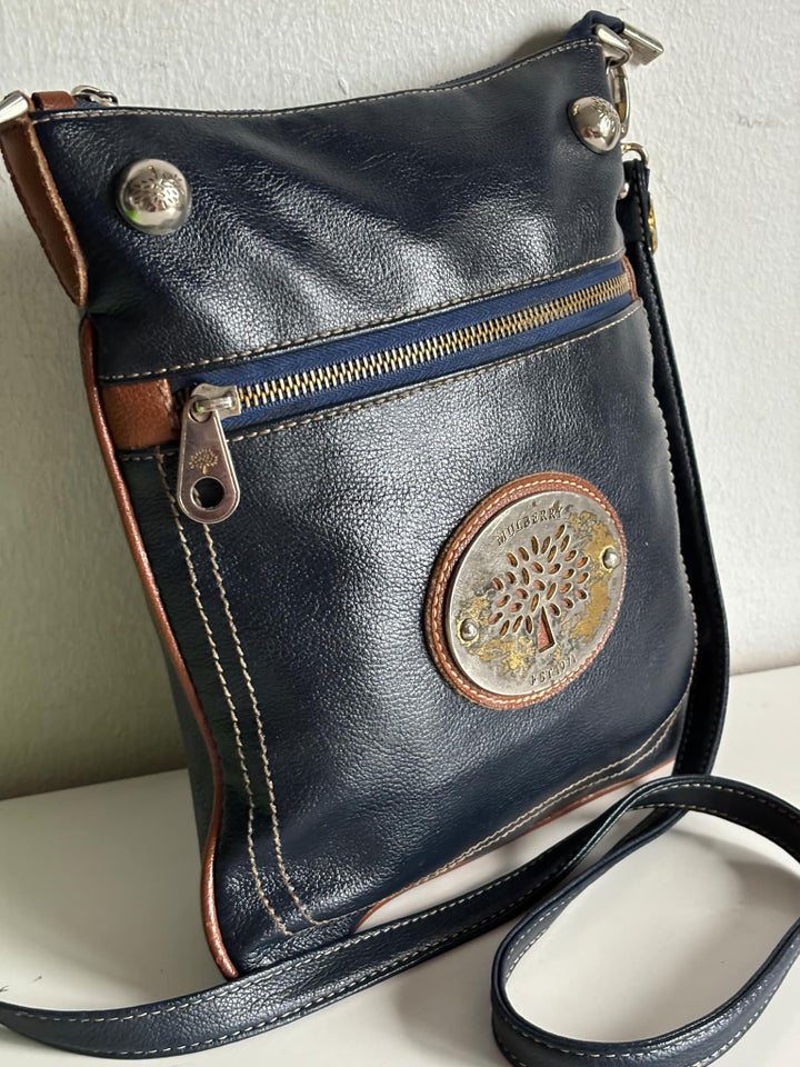 Crossbody, Mulberry, læder