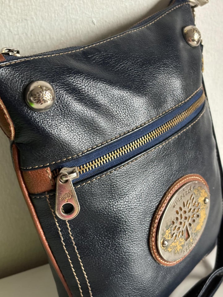 Crossbody, Mulberry, læder