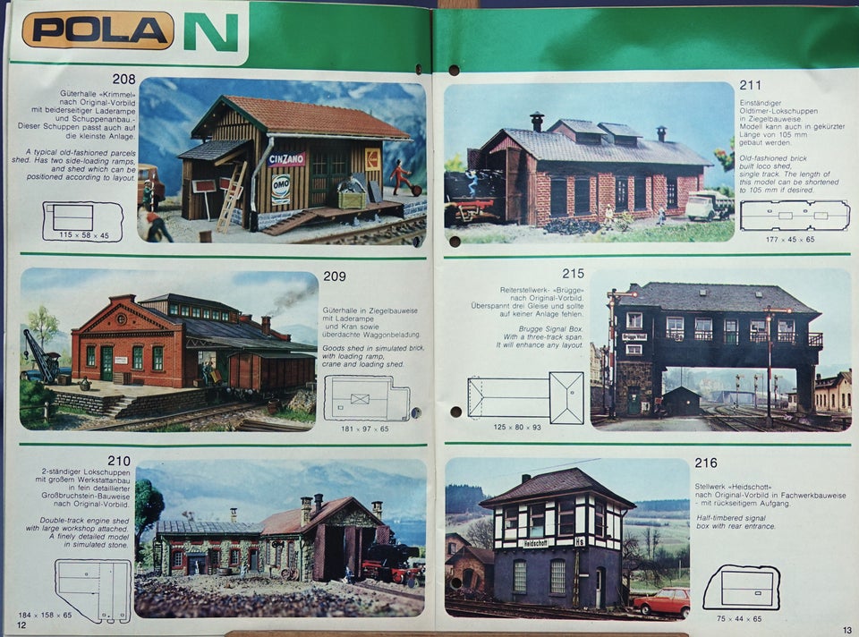 Modelbane, Katalog POLA 79/80