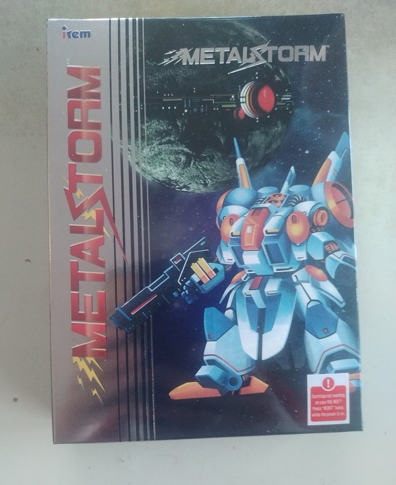 Metal storm til nes NES action