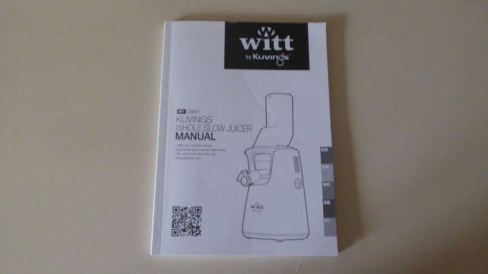 Slow juicer, Witt bu Kuvings