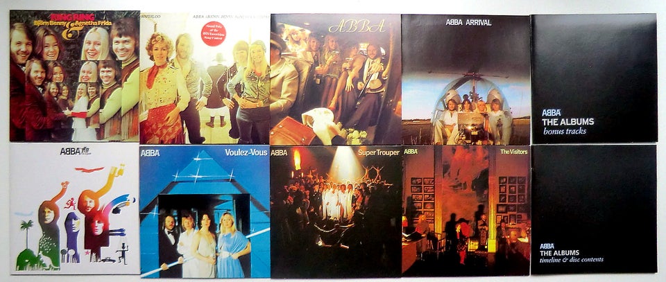 ABBA : ABBA - THE ALBUMS pop