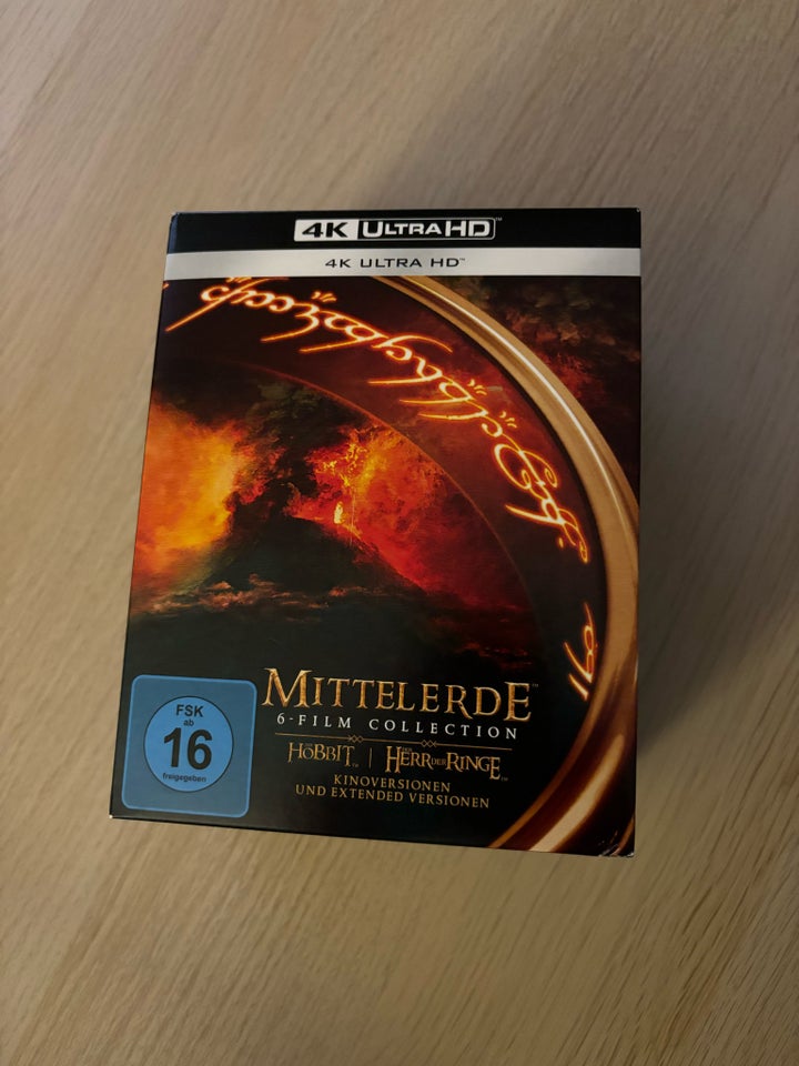 Middle Earth bokssæt 4K Ultra HD