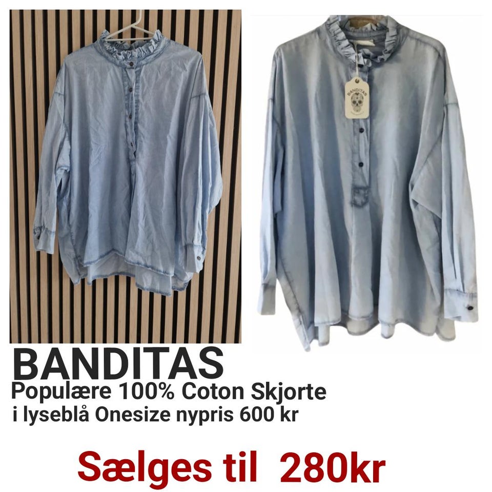 Skjorte, BANDITAS, str. One size