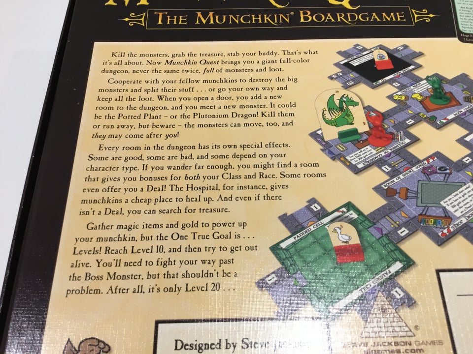 Munchkin Quest, brætspil