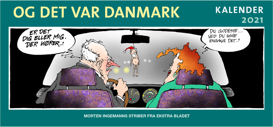 Kalender, OG DET VAR DANMARK 2021,