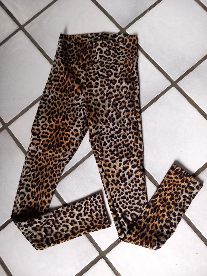 Leggings, 146, Bukser med leopard