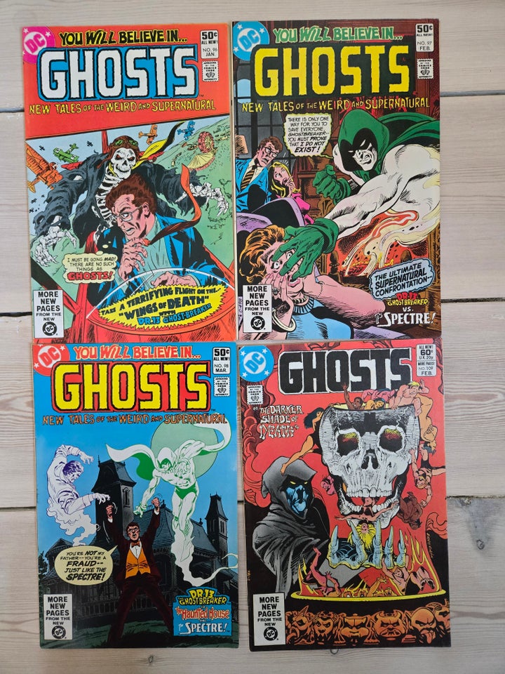 Ghosts, DC Comics, Tegneserie