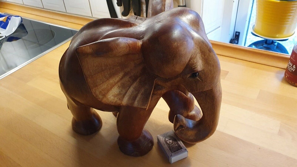 Træfigur Elefant