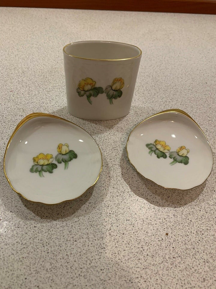 Porcelæn Smørskål Bing og