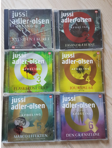 Jussi Adler Olsen lydbøger Jussi