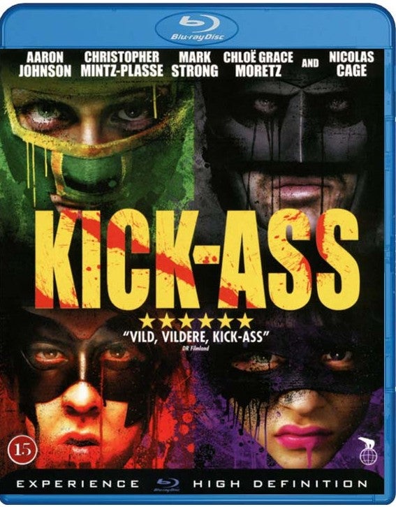 Kick-ass, Blu-ray, andet