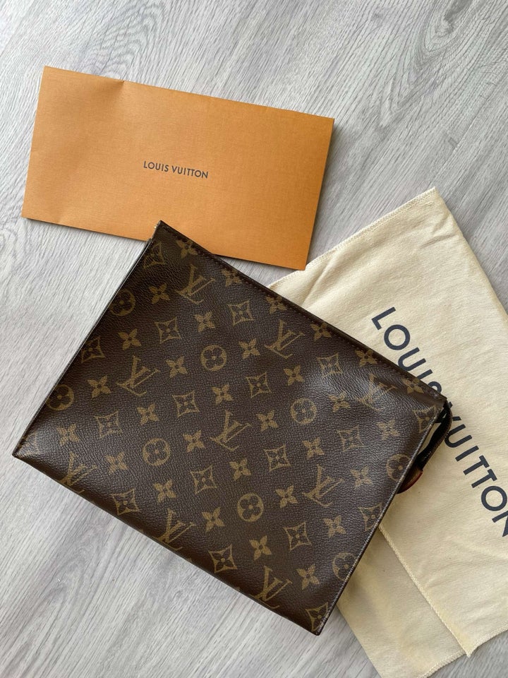 Clutch, Louis Vuitton, kanvas