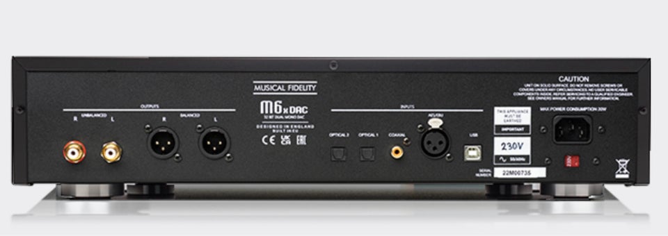 DAC Musical Fidelity M6X DAC