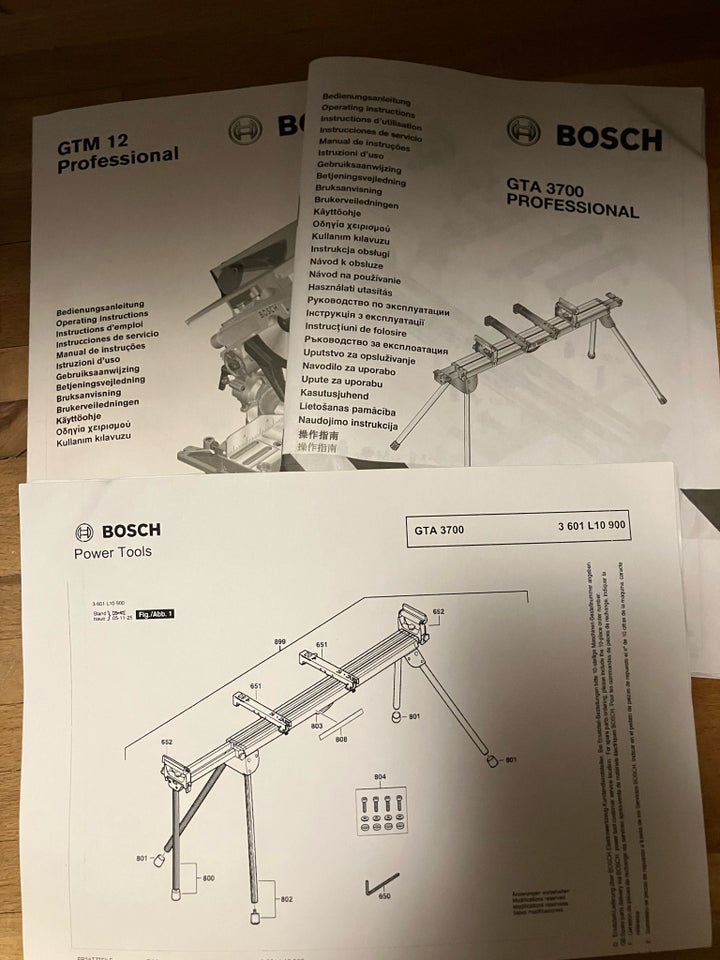 Kap- og geringssav, Bosch GTA 3700