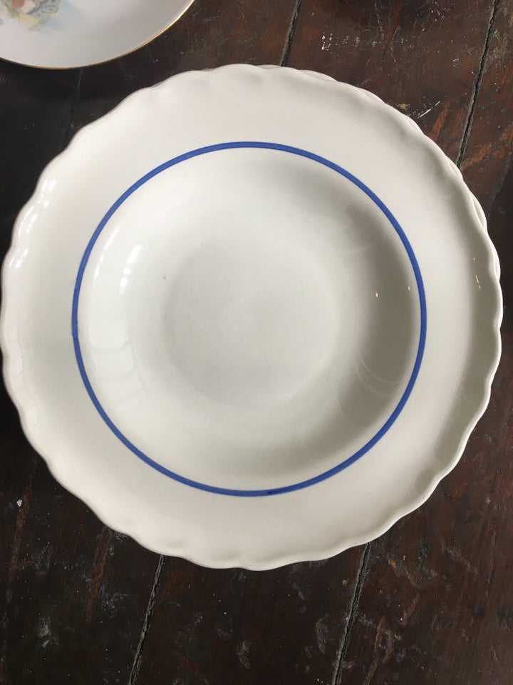 Porcelæn Tallerkner