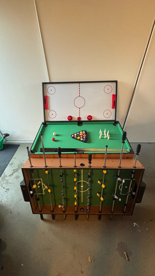 Bordfodbold, pool, “airhockey”