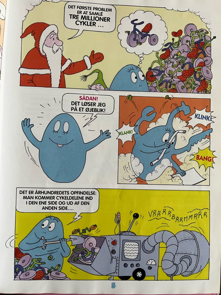 Barbapapas Jul tegneserie,