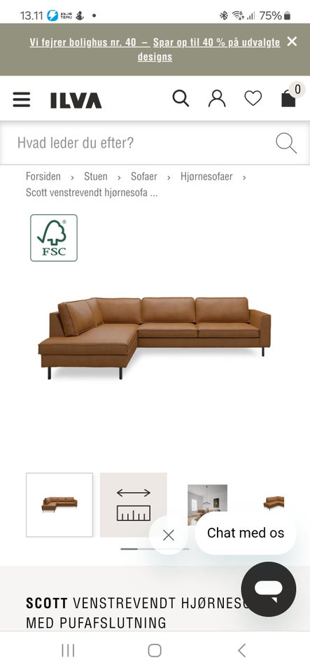 Anden arkitekt, Scott , Sofa med